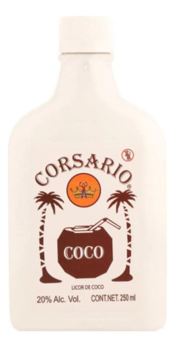 Licor Corsario Coco 250 Ml