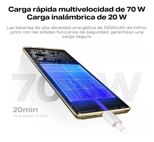 Infinix Note 40 Pro Dual Sim 256 Gb Dorado 8 Gb Ram Dorado