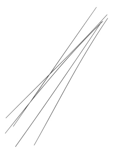 5 Piezas De Tubo Plano De Fibra De Carbono Barras Rc Modelo