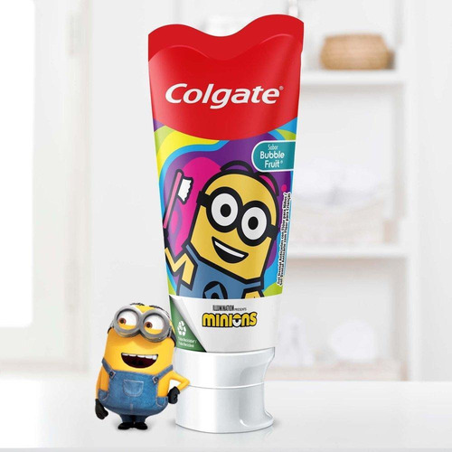 Creme Dental Infantil Colgate Minions 100g Bubble Fruit