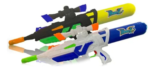 Super Pistola De Agua C/mira Base-x Splash Sebigus