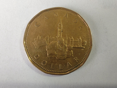 Moneda Canadá 1 Dollar 1992 Confederación Canadiense (x1145