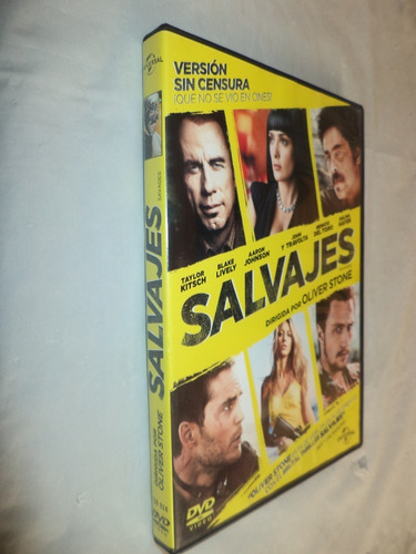 Dvd. Salvajes. Oliver Stone (Usado)