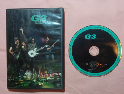 G3 Satriani / Vai / Pertrucci - Live In Tokyo En Dvd 