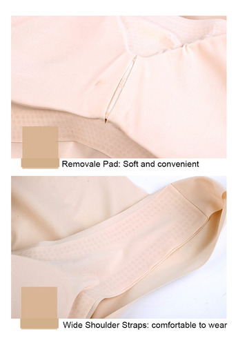 Ropa Interior Para Mujer, Sin Cables, Cómoda Y Suave