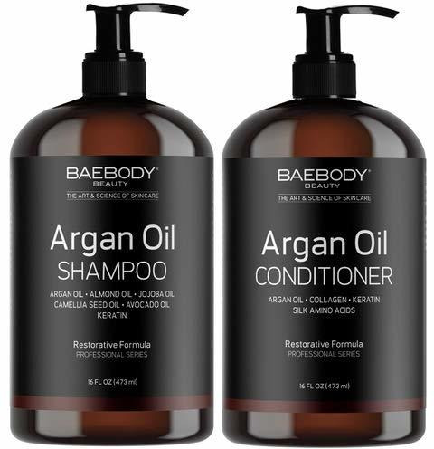 Champu Y Acondicionador De Aceite De Argan Marroqui De 453 M