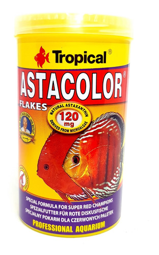 Alimento Tropical Astacolor 100g Resalta Mejora Color Discus
