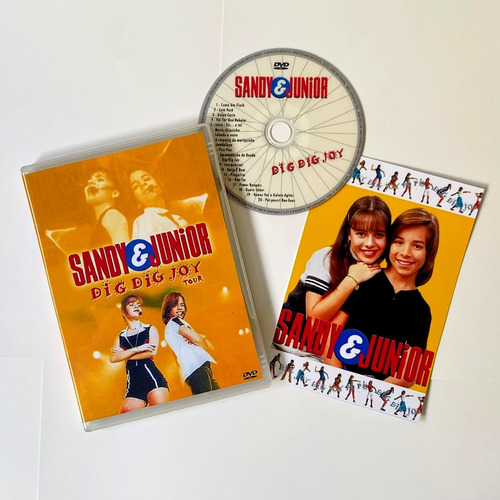 Dvd Sandy E Junior Sonho Real Dig Dig Joy E Rock In Rio