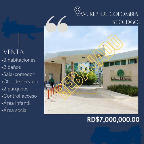 Se Vende Apartamento En República De Colombia 