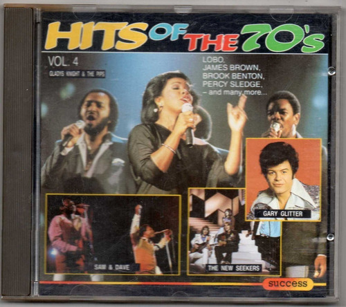 Hits Of The 70's. Vol. 4. Cd Original Usado. Qqa. Promo