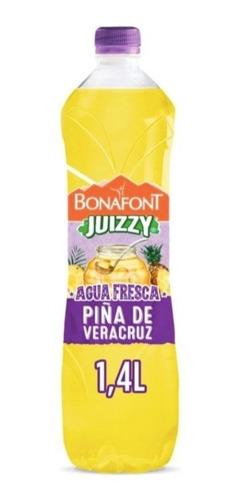 Agua Bonafont Juizzy Piña De Veracruz 1.4l 6pzas