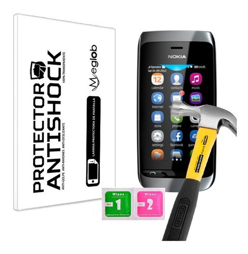 Protector De Pantalla Antishock Nokia Asha 309