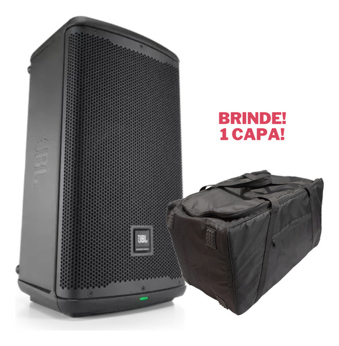 Kit Caixa Ativa Jbl Eon715 1300w Bluetooth +capa Bivolt
