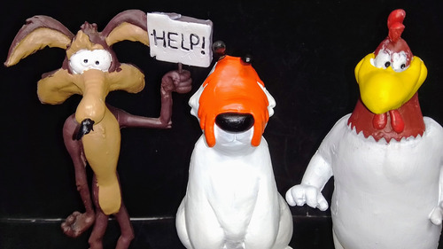 Gallo Claudio Coyote Ralph Sam Perro Pastor Lote 7 Space Jam (Usado)