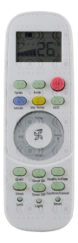 Control Compatible Con Mabe Aire Acondicionado Minisplit Color Blanco