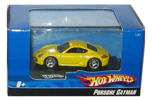 Hot Wheels Yellow Porsche Cayman 1:87 - 2007