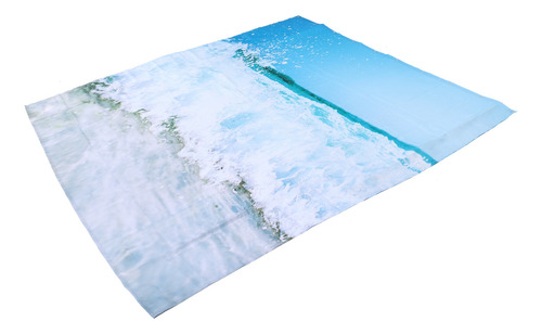 Cortina De Ducha Impermeable Con Gancho Perforado Para Baño