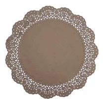 Comprar Blonda Mantel Papel Kraft 41cm 100pzs #16 Manteleria Platos