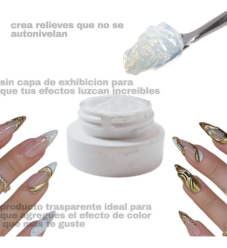 Gel Especial Para Efectos Xioya Para Uñas