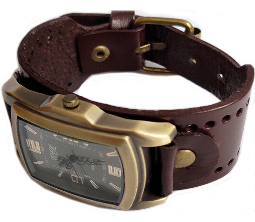 Relógio Feminino Ccq Modelo 1009 Pulseira 100% Couro