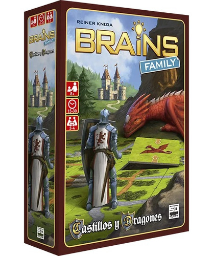Brains Family Castillos Y Dragones Juego De Mesa Sd Games