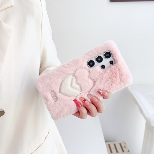 Funda De Felpa Love Para Samsung Galaxy S20 S21 S22 S23 S24