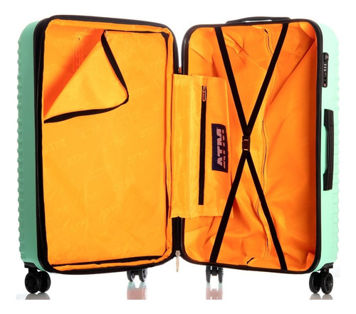 Maleta Atm 1172 26cm De Ancho X 40cm De Alto X 58cm De Profundidad Color Turquesa