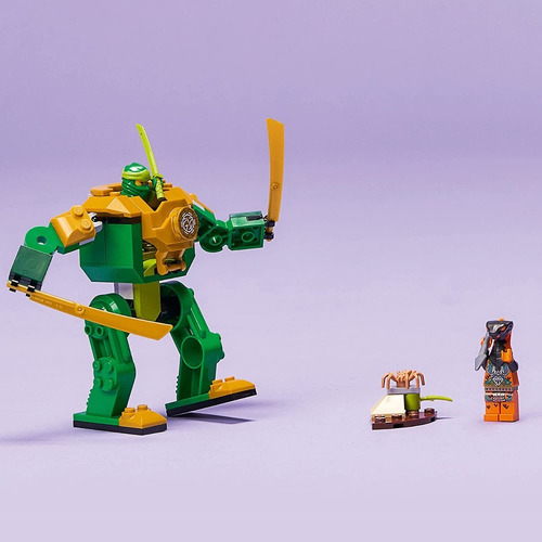 Imagen 2 de 3 de Lego 71757 Ninjago - Meca Ninja De Lloyd 57 Pcs -