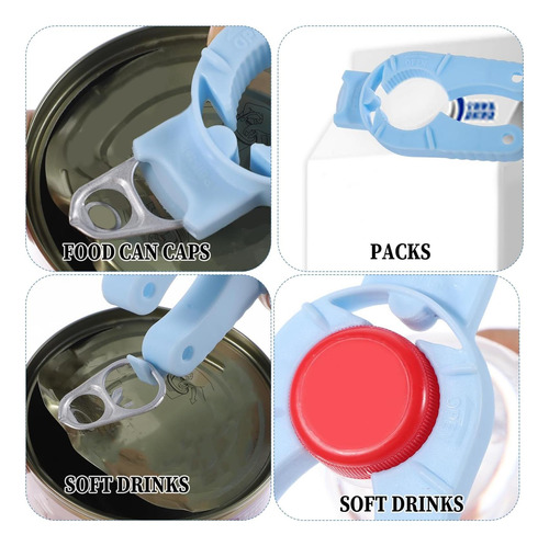 Abratas De Tapa De Botella De Plástico Simarro 4pcs, Abridor