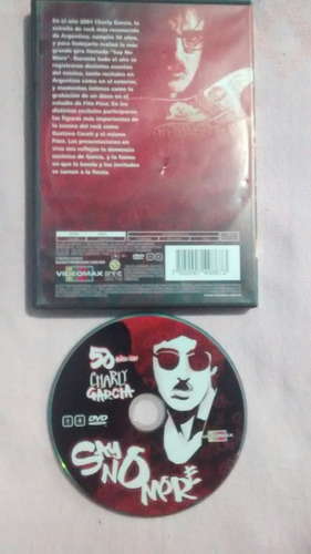 Dvd 50 Años Con Charly Garcia Say No More (Usado)