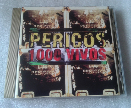 Pericos 1000 Vivos Cd Mexico Año 2000 C/ Booklet En Minipost