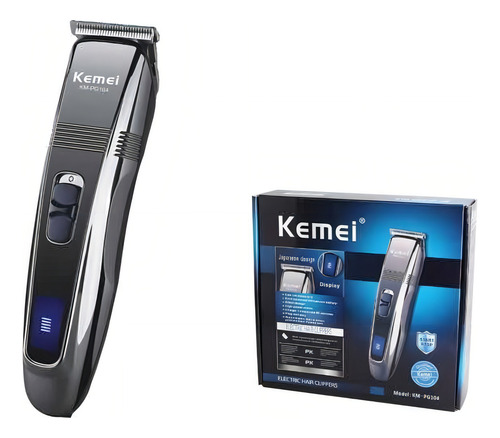 Maquina De Acabamento Corte De Cabelo E Barba Kemei Km Pg104