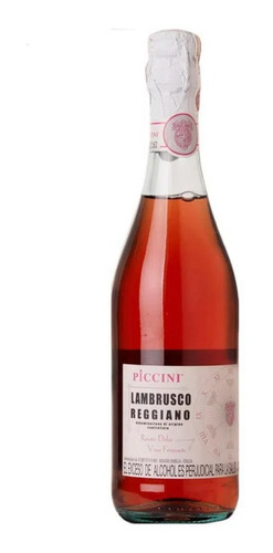 Lambrusco Rose 750 Ml Piccini Origen Ita - mL a $83