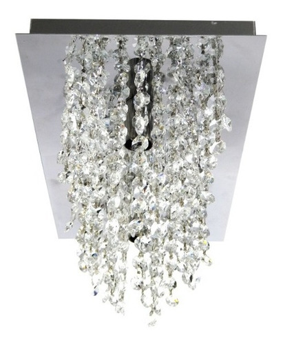 Imagen 6 de 10 de Plafón De Dos Luces Con Caireles, Lámparas G9 Cuotas