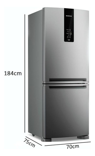 Geladeira Brastemp Inverse Com 447 Litros Frost Free Bre57fk