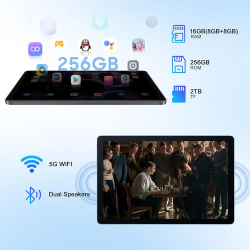 Blackview Android 13 Tableta De 10 Pulgadas Con 16 Gb De Ram