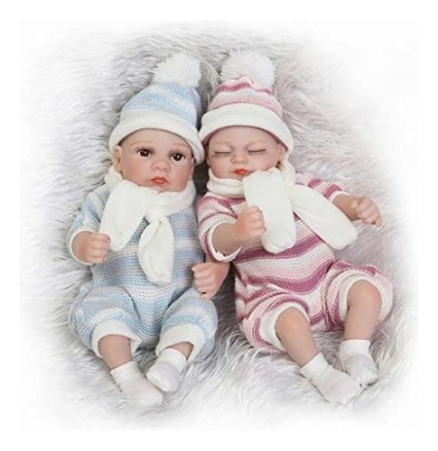 Terabithia Mini 10 PuLG Realista Reborn Baby Boy Girl Dolls