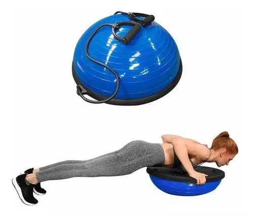 Entrenador Equilibrio Pelota Tipo Bosú 58 Cm Gym Cross Tayga