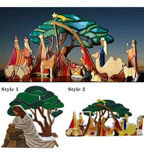 Set De Decoración De Resina Para Fiestas Religiosas, Regalo