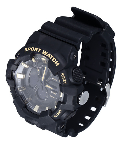 Reloj Cronógrafo Para Hombre Analógico Deportivo Digital Led