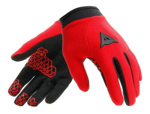 Guante Bicicleta Dainese Scarabeo Tactic Light Red/black Jr