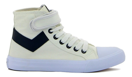 Champion Bota Pony Casual Lona Shooter 2 Hi Canvas - Blanco