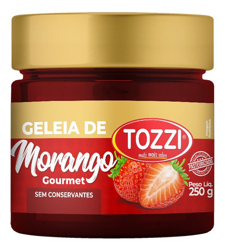 Geléia De Morango, Pote 250g