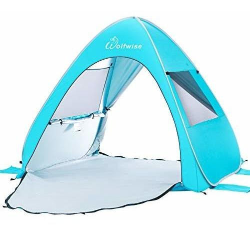 Upf 50+ Easy Pop Up Beach Tent Sun Shelter Instant Auto...