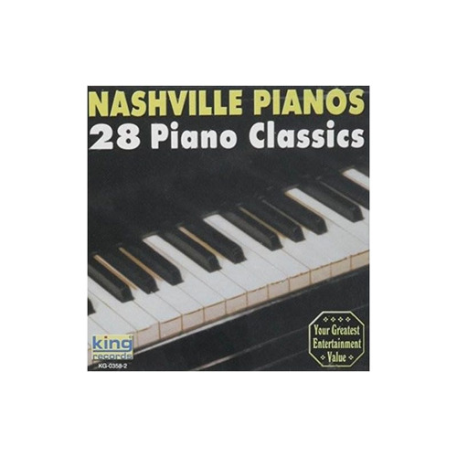 Nashville Pianos 28 Piano Classics Usa Import Cd Nuevo