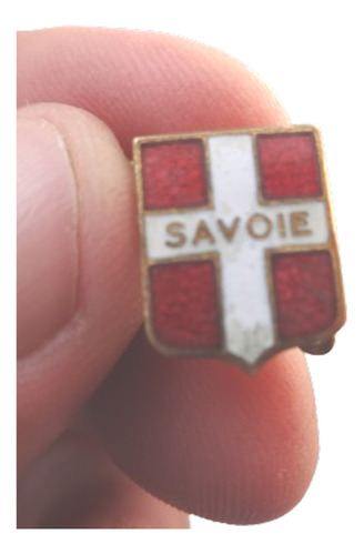 Pin Antiguo Escudo Savoie Savoya France Francia Esmaltado