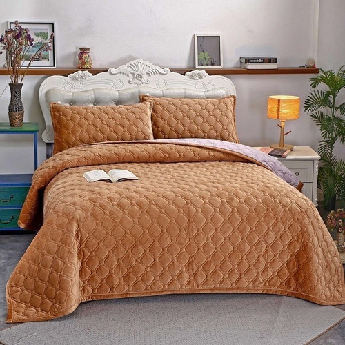 Cobertor Cubrecama 230cm X 230 Cm Colores
