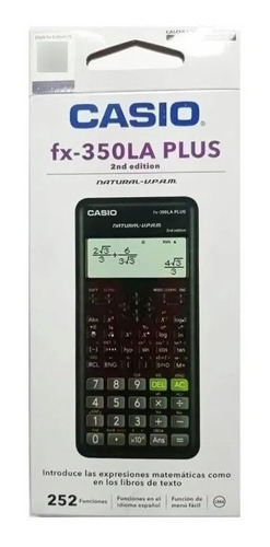 Calculadora Científica Casio Fx-350la Plus 2nd Edition