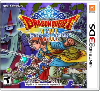 Dragon Quest Viii 8 Nintendo 3ds Nuevo Sellado Americano