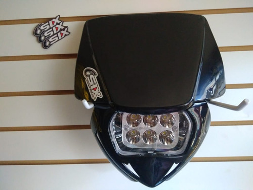 Mascara Motocross Con Faro Led Alta Y Baja